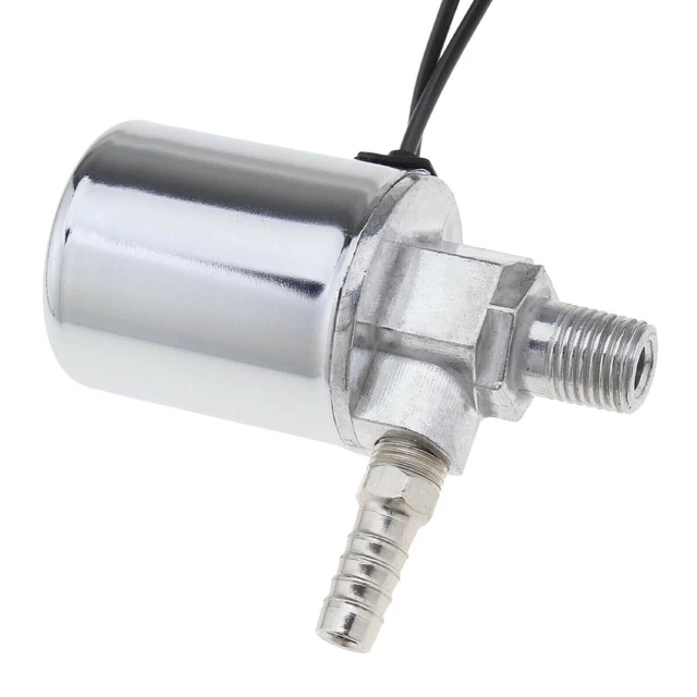 Elettrovalvola cromata resistente per camion e furgoni 12 V e 24 V