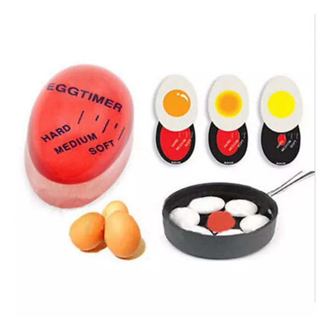 Hard/Medium/Soft Timer Changing Change Egg Boiled Cooking Tool Color Kitchen