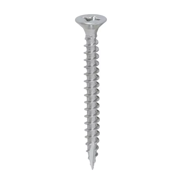 STAINLESS STEEL A2 Wood Screws Pozi Countersunk Chipboard Screw 12-100mm