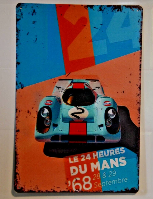 Plaque Acier Décoration Vintage 30 X 20 cm R5 Maxi turbo - Décoration