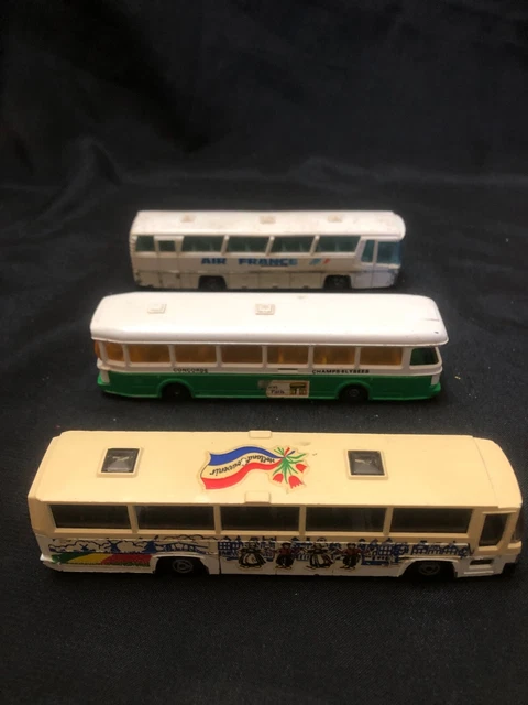 Majorette Bus Neoplan Air France n° 373 Made in France - Jeux & Jouets