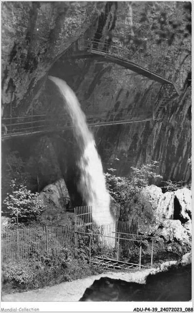ADUP4-39-0316 - LONS-LE-SAUNIER - cascade de la seille aux grottes de baume-le