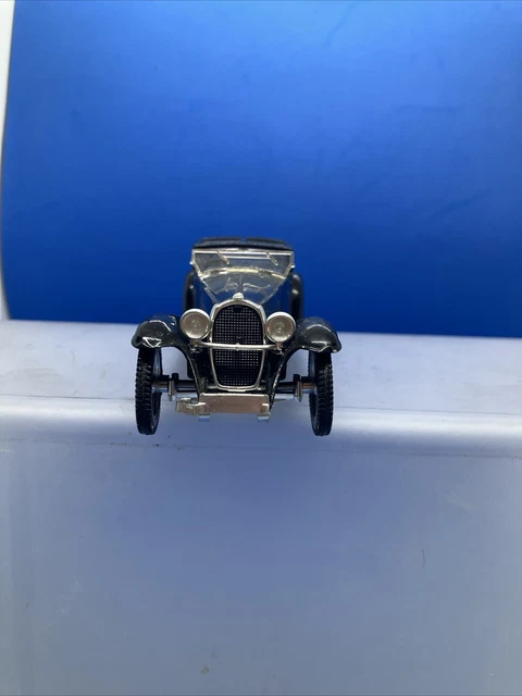 Miniature Bugatti Royale Coupé De Ville 1928 Solido 1/43 - Occasion, Bleue, Diecast Française