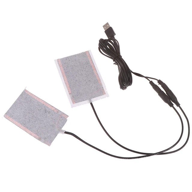 1Set Portable DIY USB Heating Heater Winter Warmer Plate for Pad Shoes GlovAT Sg