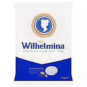 MEGAPACK Wilhelmina Pepermunt / Pfefferminz 1 KG gr. by Fortuin