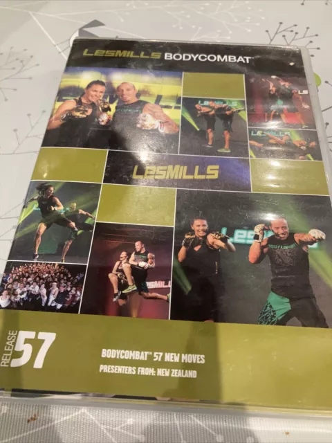 LES MILLS BODYCOMBAT BODY COMBAT 49 DVD, CD and notes £50.00 