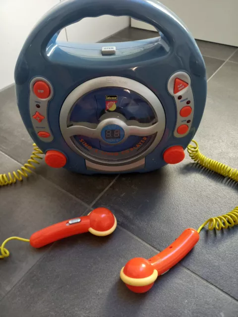 Kinder - CD Player SING-A-LONG mit zwei Mikrofonen - Karaoke