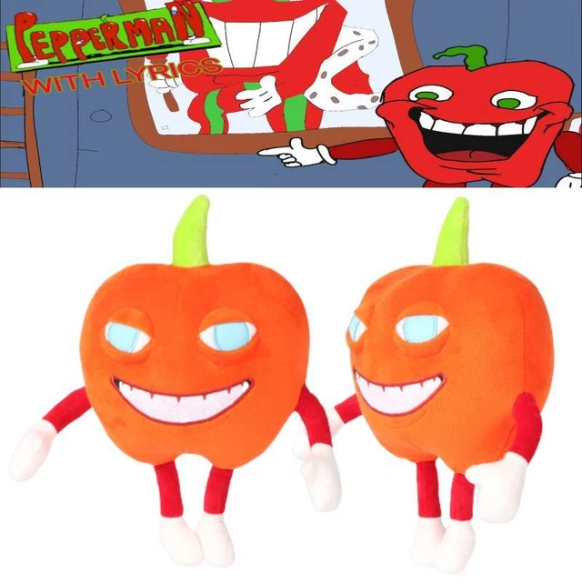 Orange Pepperman Plush Toy Collectible For Gamers 3
