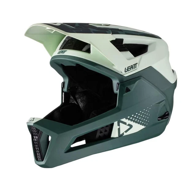 Leatt 1025104482 casco integrale mtb 40 enduro con mentoniera removib