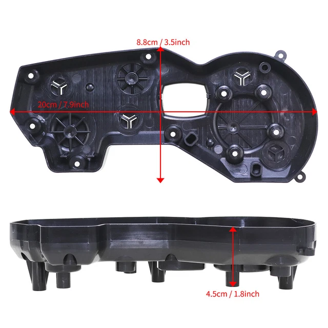 Speedometer Shell Instrument Tachometer Gauge Case Cover For FZ1/N/S FZ6/N 06-13