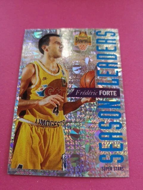 Carte Basket Panini 1995 Moustapha Sonko Levallois Season Leaders #sl19 - LNB