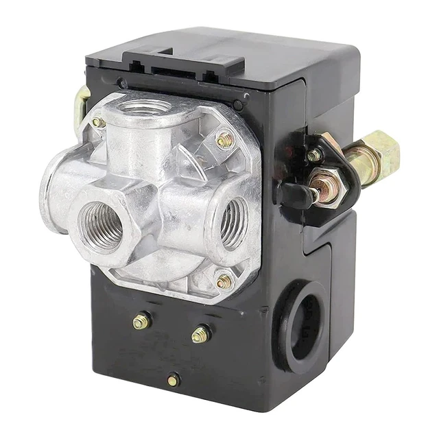 Pressostat 12V Universel Compresseur Air 90-120 PSI - Commutateur Pression Automatique