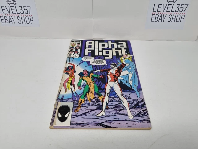 Alpha Flight #27 Marvel Comics October 1985-Free Uk Shipping