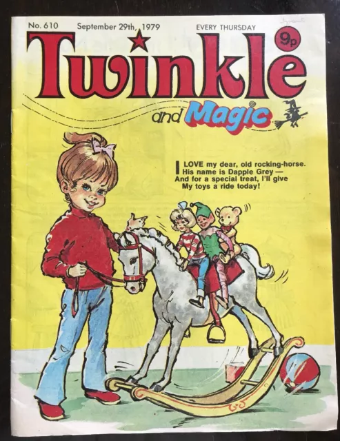 Twinkle Comic 29 Sept 1979. Puzzles Not Done.  Excellent Condition.