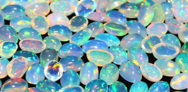 Opale éthiopienne naturelle AAA+, opale de feu Welo, pierres précieuses,...