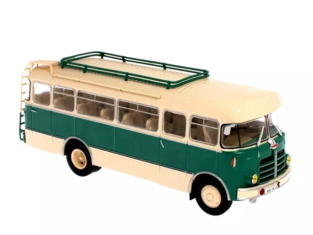 Bus Miniature 1/43 Renault TN4H 1936 - Ligne 21 Candia Porte De Gent - Modèle IXO Hachette - Neuf