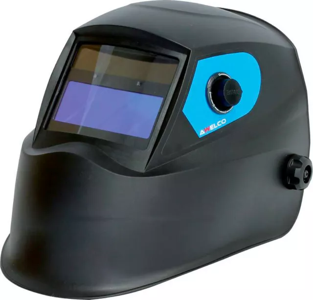 Maschera Saldatura Casco Elettronico oscuramento variabile DIN 9/13 90390 AWELCO