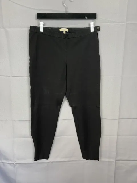 Banana Republic Pants Womens 10 Black Sloan Fit Cropped Ankle Trouser Stretch