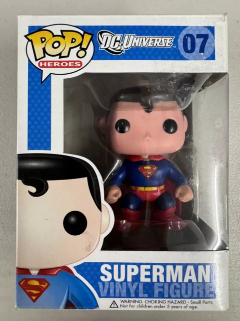 Superman 07 ~ DC Universe ~ Funko Pop Vinyl ~ Super Heroes
