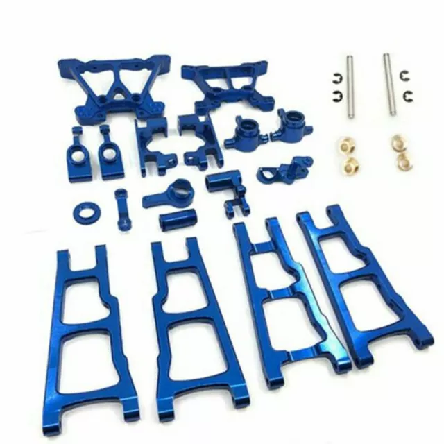 Kit de piezas de actualización de aleación de aluminio duradero 1:10 para camión de autos de radiocontrol TRAXXAS SLASH 4x4 3