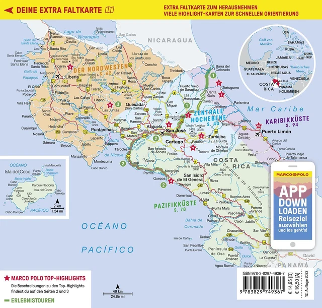 MARCO POLO Reiseführer Costa Rica - Birgit Müller-Wöbcke -  9783829749367 8