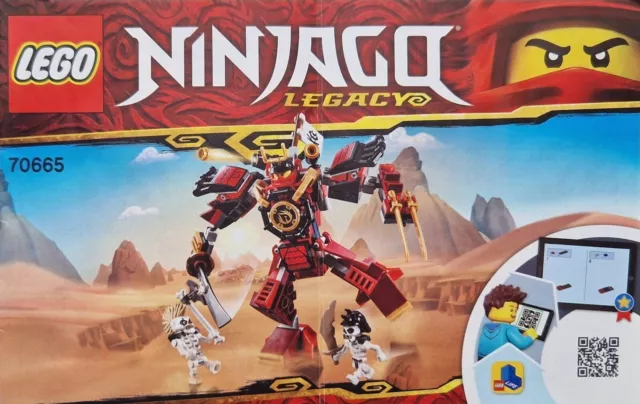 Lego Ninjago 70665 Samurai-Roboter komplettes Set ohne OVP