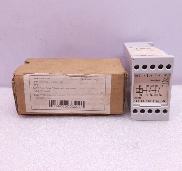 E.Dold & Söhne AI 810.002 Pulse Relay 0000821 A1/A2 UC 110V