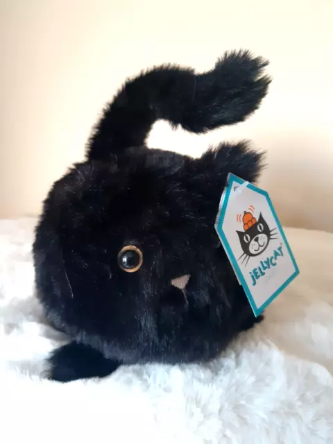 BNWT JELLYCAT BLACK Caboodle Kitten soft toy ( Retired ) New with tags