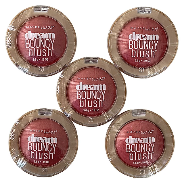 5 Maybelline Dream Bouncy Blush Peach Satin 20 Sealed Lot of 5 Powder to Cream 5 Maybelline Dream Bouncy Blush Peach Satin 20 Sealed Lot of 5 Powder to Cream