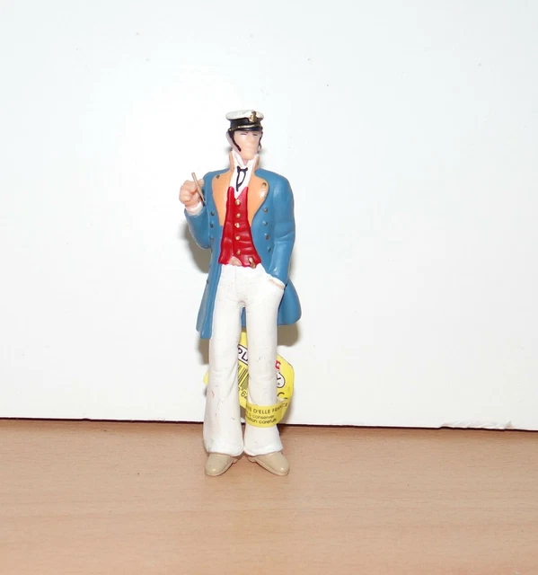 Figurine Plastoy 2002 – Corto Maltèse – Édition Très Rare – 9,5 Cm – PVC – Collection