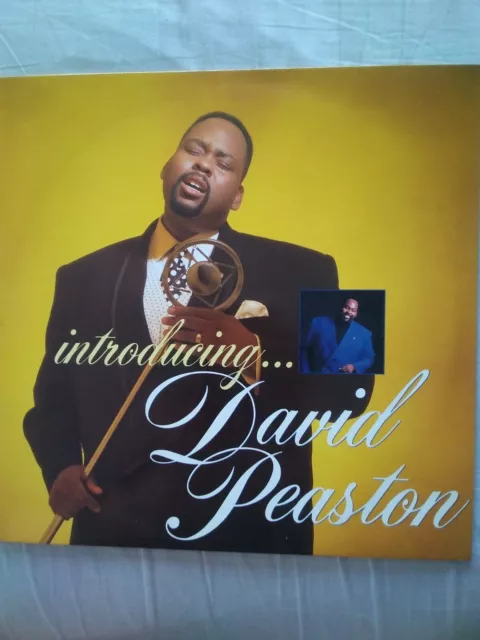 David Peaston Introducing LP Original 1989 1st pressing, nice clean copy EX/EX.