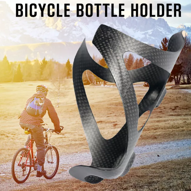 Full Carbon Fiber Bicycle Water Bottle Cage For Road Bike Bottle Holder