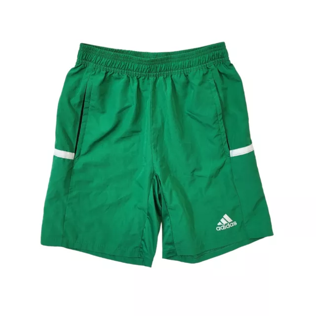 Adidas Green White Drawstring Pockets Sports Shorts Uk Men's S W30 AA220