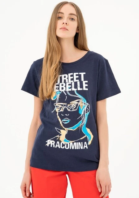 FRACOMINA T SHIT BLU Nuova Collezione Maglietta donna Magliette estive donne EUR 29 90 PicClick IT