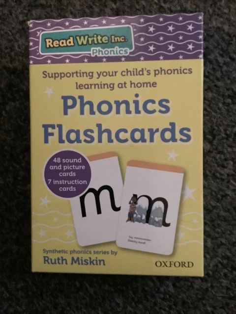 READ WRITE INC. Home: Phonics Flashcards by Ruth Miskin ( 2007 ...