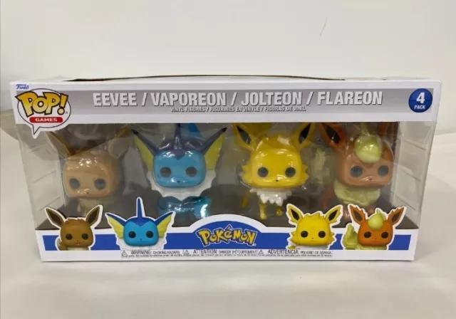 Funko POP! Games - Pokemon S12 Vinyl Figures - SET OF 3 (Munchlax, Espeon &  Oshawott)