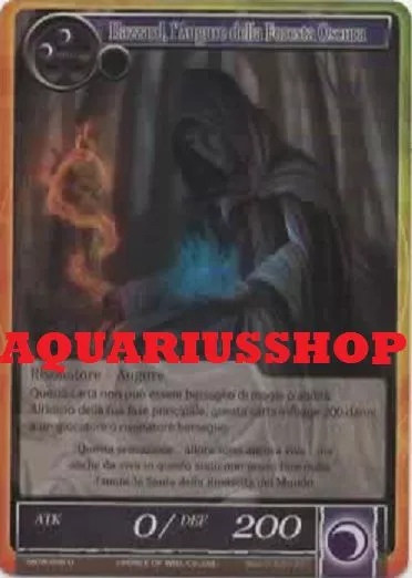 Force of Will Hazzard l'Augure della Foresta Oscura MOA-046 ITA FOW Non Comun x2