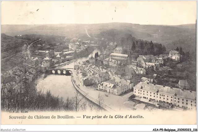 Aiap5-Belgique-0476 - Souvenir Du Chateau De Bouillon - Vue Prise De La Cote D