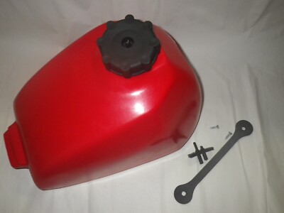Robinet Rouge ATC Honda ATC250SX Atc 250SX 1985-1987 Plastique Carburant Tank Avec 