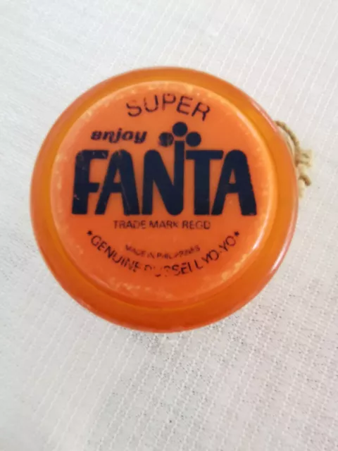 Super Enjoy Fanta Russell Yoyo .. Made In Philippines  .. Coke Coca Cola
