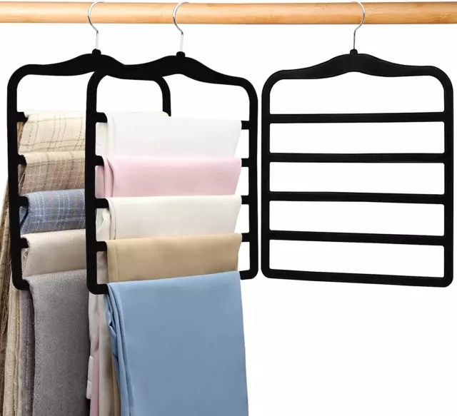 Closet Organizers and Storage,3 Pack Organization and Storage Pants-Hangers-Spac