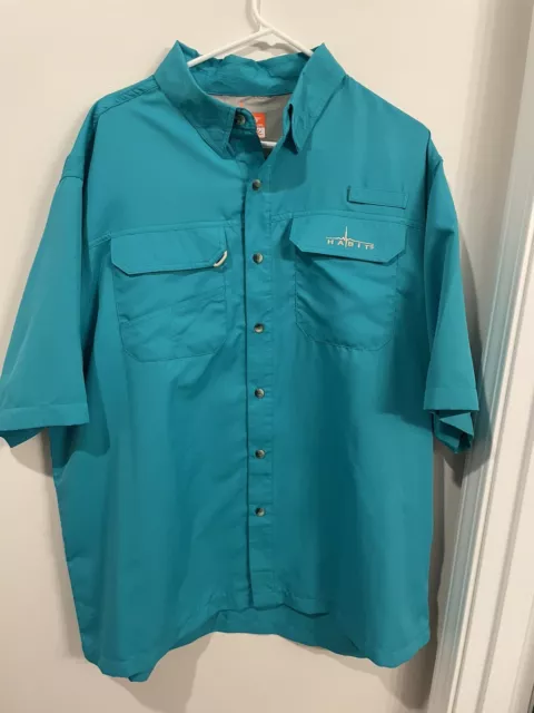 STILLWATER SUPPLY CO Mens Short Sleeve Button Down Vented Fishing