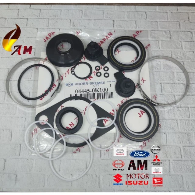 TOYOTA INNOVA HILUX 4Runner Lower Power Steering Rack Seal Kit Set NEW