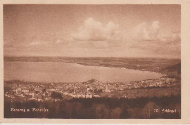 AK Bregenz am Bodensee. W. Schlegel.
