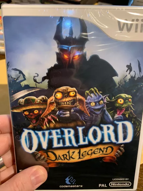 Overlord Dark Legend - Nintendo Wii nuovissimo e sigillato UK PAL - retrò