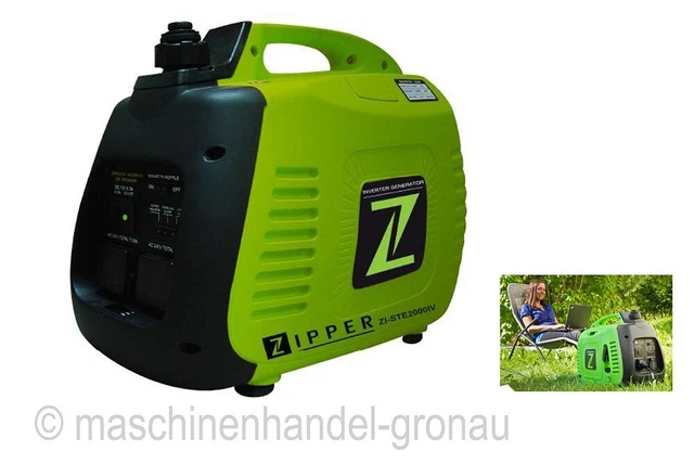 Zipper ZI-STE1000INV Générateur inverseur 4 temps 230 V 9,9 kg 1000 W