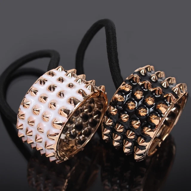 Haargummi Ring Cleopatra Zopf Scrunchy Pferdeschwanz Haarring Hair Mit