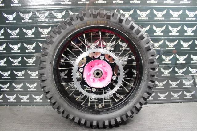 2007 Honda Crf150R 07-19 Oem Did 14" Rear Back Wheel Rim Hub Black 42650-Kse-670