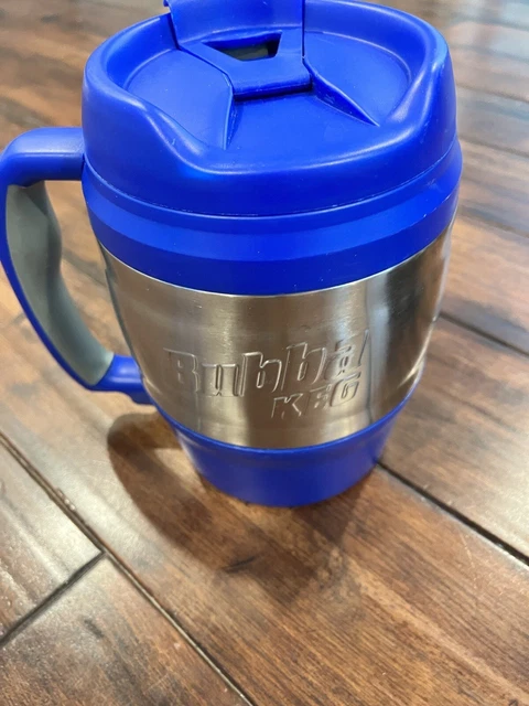 Bubba Keg 52oz Blue Stainless Steel Insulated Thermos Cooler Travel GUC 2