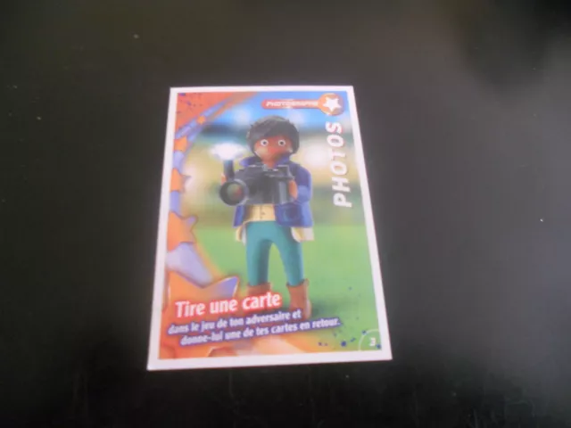 carte playmobil le monde du sport carrefour n°3 photographe